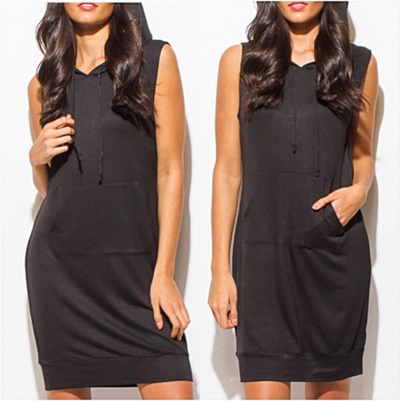 💥SALE Lounging Tunic Dress Hoodie Coverup SML - Picture 3 of 8